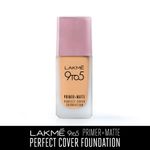 Buy Lakme 9to5 P+M Perfect Cover Foundation W110 Warm Light 25 ml - Purplle