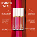 Buy MyGlamm LIT Liquid Matte Lipstick - Swinger - 1.6 ml - Purplle