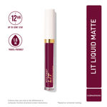 Buy MyGlamm LIT Liquid Matte Lipstick - Submarining - 1.6 ml - Purplle