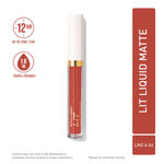 Buy MyGlamm LIT Liquid Matte Lipstick - Like A G6 - 1.6 ml - Purplle