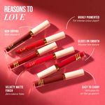 Buy MyGlamm LIT Velvet matte Liquid Lipstick - Thank You, Next - 1.6 ml - Purplle
