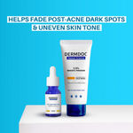 Buy DERMDOC Combo Kit for Spotless Complexion | benzoyl peroxide face wash | tranexamic acid serum | face wash for oily skin, acne | serum for acne scars, hyperpigmentation | dullness, pimples | for all skin types - Purplle