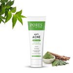 Buy PORES Be Pure Anti Acne Gel Face Wash With Salicylic Acid, Tea Tree & Neam | Skin Purifying | Oil Control Face Wash For Oily to Acne Prone Skin - 100 mL - Purplle