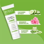 Buy PORES Be Pure Cucumber Face Wash with Natural Aloe Vera Gel| Hydrating & Cleansing | Skin Refreshing Facial Wash of All Skin Types - 100 Ml - Purplle