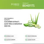 Buy PORES Be Pure Cucumber Face Wash with Natural Aloe Vera Gel| Hydrating & Cleansing | Skin Refreshing Facial Wash of All Skin Types - 100 Ml - Purplle