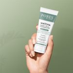Buy PORES Be Pure Matcha Green Tea Purifying Face Wash With Chamomile | Pore Cleansing Face Wash For All Skin Types - 100 Ml - Purplle