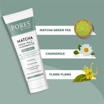 Buy PORES Be Pure Matcha Green Tea Purifying Face Wash With Chamomile | Pore Cleansing Face Wash For All Skin Types - 100 Ml - Purplle