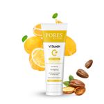 Buy PORES Be Pure Vitamin C Face Wash For Dark Spot & Pigmentation With Anti Aging Cleanser for All Skin Types - 100 Ml - Purplle