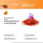 Buy PORES Be Pure Saffron Glow Bright Face Wash With Honey | Skin Hydrating Face Wash For Dry To Normal Skin | No Paraben & Sulphate - 100 G - Purplle