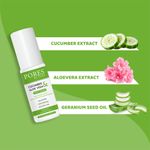 Buy PORES Be Pure Aloe Vera Cucumber Face Toner with Geranium Seed Oil | for Instant Refreshing Balances pH Suits All Skin Types | No Sulphate, Parabens, Alcohol Free – 100ml - Purplle