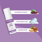 Buy PORES Be Pure Hydro Boost Face Toner with Hyaluronic Acid, Jojoba Ester & Panthenol Skin Hydrating & Moisturizing Balances pH Suits All Skin Types Alcohol Free Face Mist a€“ 100 ml - Purplle