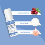 Buy PORES Be Pure Skin Brightening & Exfoliating Face Toner with Alpha Arbutin, Lactic Acid & Glutathione Skin Tone Correction Balances pH Suits All Skin Types Alcohol Free Face Mist a€“ 100 ml - Purplle