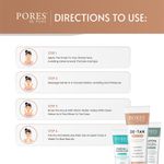 Buy PORES Be Pure De-Tan Face Scrub with Yogurt Extract Coffee & Mint |Gentle Exfoliator & Tan Removal Scrub - 100 gm - Purplle
