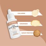 Buy PORES Be Pure Under Eye Repair Eye Serum for Dark Circle, Wrinkles & Puffiness Enrich with Collagen, Ceramides & Wheat Proteins| Brightening Under Eye Serum For Women & Men a€“ 30 ml - Purplle