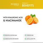 Buy PORES Be Pure Vitamin C Serum With Ethyl Ascorbic Acid, Hyaluronic Acid & Niacinamide For Glowing Skin | Stable Skin Brightening Vitamin C Face Serum for Men & Women - 30 ml - Purplle