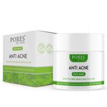 Buy Pores Be Pure Anti Acne Neem & Tea Tree Clay Face Mask With Salicylic Acid for Oil Control & Refining Acne Prone Skin - No Parabens, Sulphate - 100 gm - Purplle