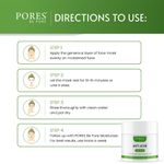 Buy Pores Be Pure Anti Acne Neem & Tea Tree Clay Face Mask With Salicylic Acid for Oil Control & Refining Acne Prone Skin - No Parabens, Sulphate - 100 gm - Purplle