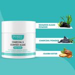 Buy PORES Be Pure Charcoal Clay Face Mask With Seaweed Algae For Deep Pore Cleansing, Blackhead Remover & Skin Detox -100 gm - Purplle