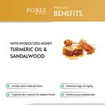Buy PORES Be Pure Ubtan Face Mask With Hydrolysed Honey, Turmeric Oil & Sandalwood for Glowing Skin, Brightening Skin for Women Men - 100 gm - Purplle