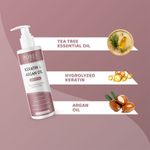 Buy PORES Be Pure Keratin Shampoo With Argan Oil & GHPTC For Dry Frizzy Hair & Tangle Free |Soft, Smooth & Shiny Hair Sulphate Free Shampoo For Women & Men - 250 Ml - Purplle