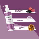 Buy PORES Be Pure Onion Shampoo With Redensyl | Hair Fall Control & Promotes Hair Growth | Sulphate Free Shampoo for Women & Men - 250 Ml - Purplle