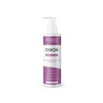 Buy PORES Be Pure Onion Conditioner with Cold Pressed Red Seed Onion Oil, Jojoba & Zinc for Dry, Frizzy & Tangle Free Hairs | Soft, Smooth & Shiny Hair Deep Conditioner for Women & Men - 250 Ml - Purplle