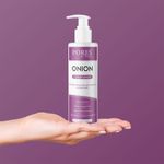 Buy PORES Be Pure Onion Conditioner with Cold Pressed Red Seed Onion Oil, Jojoba & Zinc for Dry, Frizzy & Tangle Free Hairs | Soft, Smooth & Shiny Hair Deep Conditioner for Women & Men - 250 Ml - Purplle