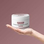 Buy PORES Be Pure Hydrolysed Keratin Deep Conditioning Hair Mask With Argan Oil & Almond Oil for Dry & Damaged Hair | Free Soft, Smooth & Shiny Hair Masque For Women & Men - 200 G - Purplle