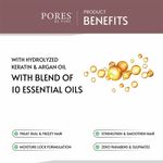 Buy PORES Be Pure Hydrolysed Keratin Deep Conditioning Hair Mask With Argan Oil & Almond Oil for Dry & Damaged Hair | Free Soft, Smooth & Shiny Hair Masque For Women & Men - 200 G - Purplle