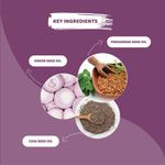 Buy PORES Be Pure Onion Hair Fall Control Hair Mask With Red Seed Onion Oil, Fenugreek & Chia Seed For Strong Hair | All Hair Types - 200 gm - Purplle
