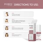 Buy PORES BE PURE Hair Serum with Argan Oil, Keratin & Almond Oil for Dry, Frizzy & Tangle Free Hairs | Soft, Smooth & Shiny Hair | Suitable for All Hair Types - 100 Ml - Purplle