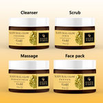 Buy Good Vibes Gold Natural Glow Facial Kit | Parlour wala glow at home, Can Be Used Up to 30 Times (Usage May Vary by Individual) BUY 1 GET 1 FREE (400 gm) - Purplle