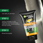 Buy Garnier Men, Face Wash, Brightening & Anti-Pollution, Turbo Bright Double Action, 100 gm - Purplle