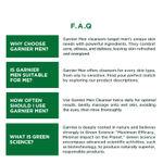 Buy Garnier Men, Face Wash, Brightening & Anti-Pollution, Turbo Bright Double Action, 100 gm - Purplle