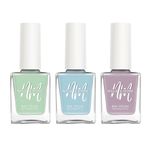 Buy NAILS & MORE: Enhance Your Style with Long Lasting in Peak Green - Light Blue - Gray Violet Set of 3 - Purplle
