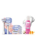 Buy LetsShave Evior 3 Sensitive Value Kit - Combo of 3 - Purplle