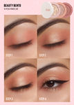 Buy KAJA Beauty Bento Collection| Bouncy Shimmer Eyeshadow Trio | 16 PEACH MADELINE 4.1g | Cruelty free, 4.1 gm - Purplle