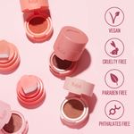 Buy KAJA Cheeky Stamp | Blendable Liquid Blush | 04 Feisty 5 gm | Cruelty-free, Vegan, Paraben-free, Sulfate-free, Phthalates-free, K-Beauty - Purplle