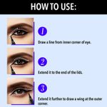 Buy Blue Heaven Easy Sketch Intense Eyeliner, Exteme Black, 1ml - Purplle