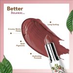 Buy Organic Harvest Moisture Matte Lipstick - Mulberry Mauve, 4 gm - Purplle