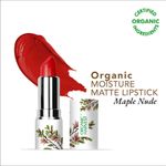 Buy Organic Harvest Moisture Matte Lipstick - Maple Nude, 4 gm - Purplle
