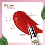 Buy Organic Harvest Moisture Matte Lipstick - Maple Nude, 4 gm - Purplle