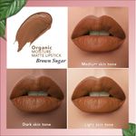 Buy Organic Harvest Moisture Matte Lipstick - Brown Sugar, 4 gm - Purplle