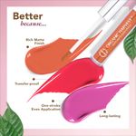 Buy Organic Harvest Velvet Matte Liquid Lipstick - Rich Cocoa, 2.6 ml - Purplle