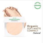 Buy Organic Harvest Soft Matte Compact - Natural, 9 gm - Purplle