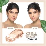 Buy Organic Harvest Soft Matte Compact - Natural, 9 gm - Purplle