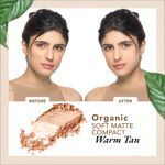 Buy Organic Harvest Soft Matte Compact -Warm Tan, 9 gm - Purplle