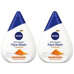 Buy NIVEA Milk Delights Face Wash TURMERIC for Acne-Prone Skin (50 ml) Pack of 2 - Purplle