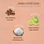 Buy Volamena Arabica coffee slimming body scrub (200 ml) pack - Purplle