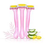 Buy LetsShave Evior Bikini Razor 3 Pcs - Purplle